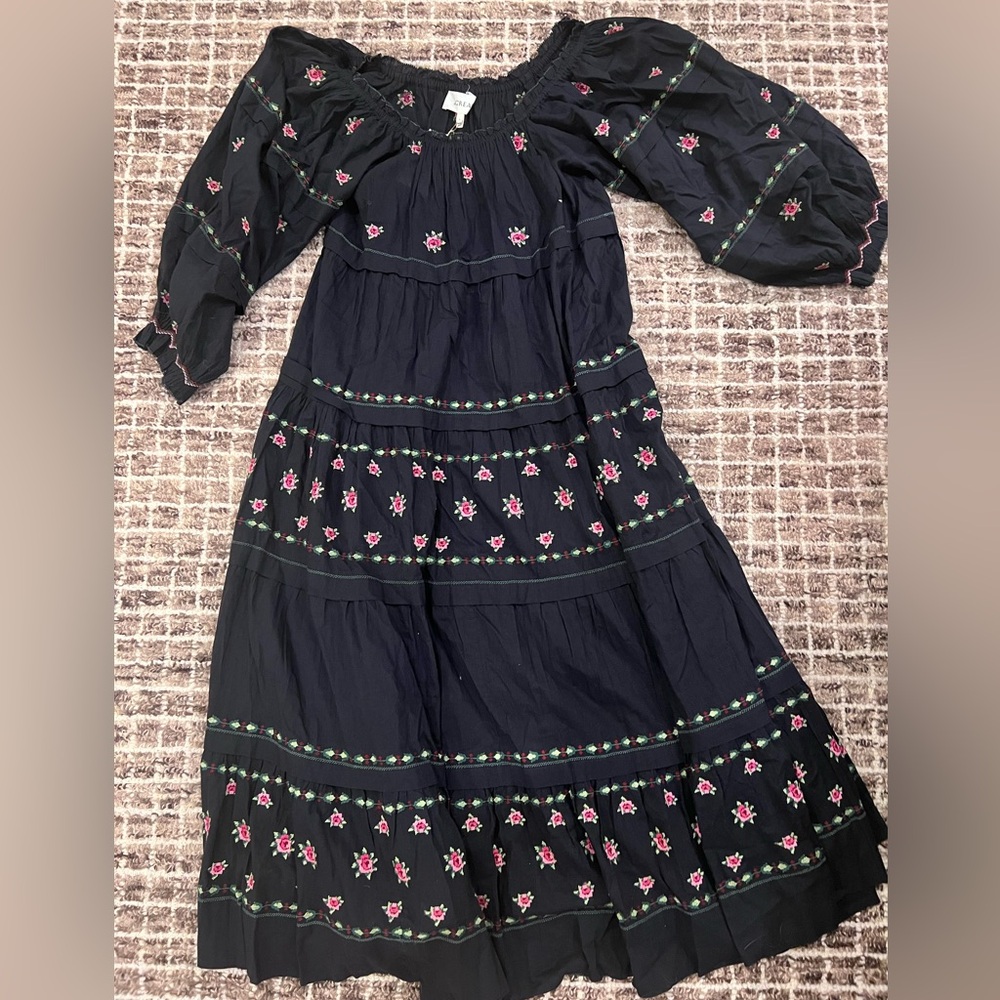 NWT THE GREAT embroidered dress
